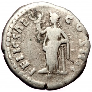 Antoninus Pius (138-161) AR Denarius (Silver, 2.69g, 17mm) Rome, 159-160.