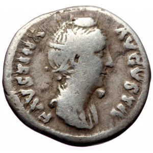Faustina Senior AR Denarius (Silver, 3.21g, 18mm) Rome, 139-141.