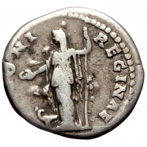 Faustina Senior AR Denarius (Silver, 3.21g, 18mm) Rome, 139-141.