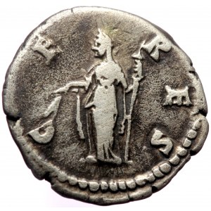 Diva Faustina I (Died 141) AR Denarius (Silver, 2.95g, 18mm) Rome.