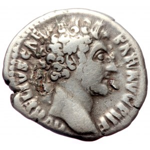 Marcus Aurelius (Caesar, 138-161) AR Denarius (Silver, 19mm, 3.29g) Rome, 148-149