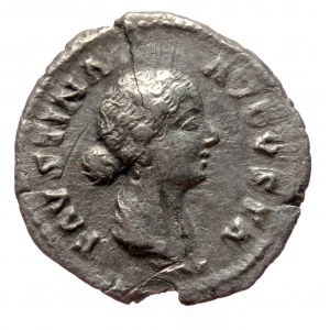 Faustina II (147-176) AR Denarius (Silver, 2.50g, 19mm) Rome, 147-176.