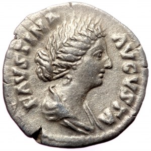 Faustina II (145-176), AR denarius (Silver, 18,9 mm, 3,03 g), Rome, 161-175.