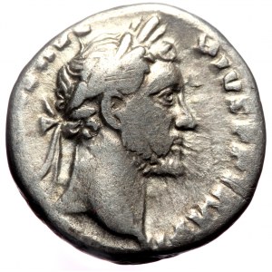 Antoninus Pius (138-161) AR Denarius (Silver, 17mm, 3.35g) Rome, 156/157