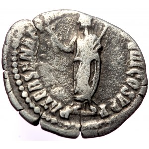 Commodus (177-192) AR Denarius (Silver, 2.35g, 18mm) Rome, 187