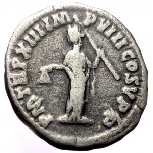 Commodus (177-192) AR Denarius (Silver, 2.45g, 18mm) Rome, 188-189.