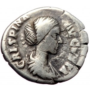 Crispina AR Denarius (Silver 19mm, 2.65g), Rome.