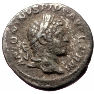 Caracalla, as Caesar (196-198) AR denarius (Silver, 3.00g, 20 mm) Rome