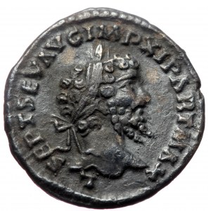 Septimius Severus (193-211 AD) AR denarius (Silver, 2.79g, 19mm) Latakia