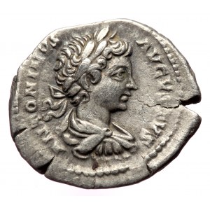 Caracalla (198-217) AR Denarius (Silver, 3.01g, 20mm) Rome, 200.
