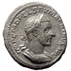 Macrinus (218 AD) AR denarius (Silver, 2.56g, 20mm) Rome