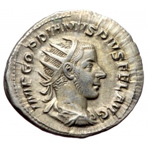 Gordian III (238-244) AR antoninianus (Silver, 4.51g, 24mm) Rome