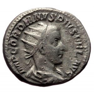Gordian III (238-244) AR Antoninianus (Silver, 4.07g, 22mm) Antioch, 238-240.