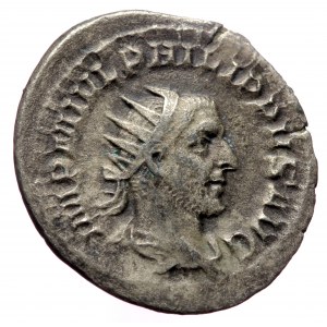 Philip I (244-249) AR Antoninianus (Silver, 24mm, 3.20g) Rome, 244-247.