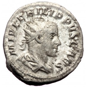 Phillip II as caesar (244-247), AR antoninianus (Silver, 23,2 mm, 4,61 g), Rome, 244-246.