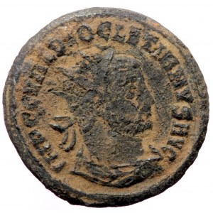 Diocletianus (284-305) AE Antoninianus (Bronze, 21mm, 3.56g) Siscia, 293-295.