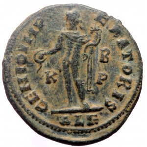 Galerius (305-311) AE Follis (Bronze, 6.84g, 24mm) Alexandria, 309-310