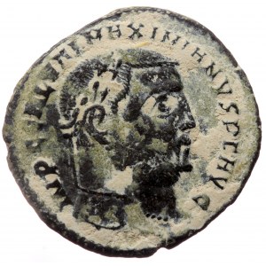 Maximinus Daia (310-313) AE follis (Bronze, 4.69g, 26mm) Nicomedia