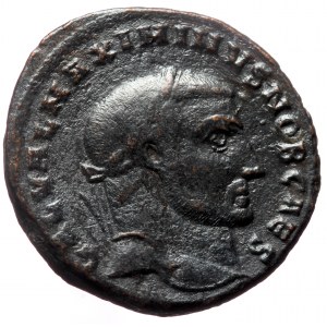Maximinus II Daia (305-313) AE Follis (Bronze, 10.86g, 27mm) Antioch, 305.