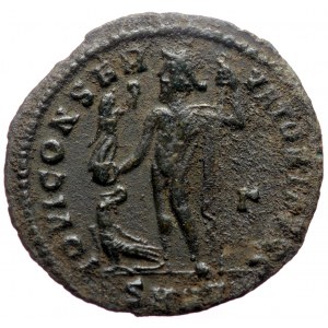 Licinius I (308-324) AE Follis (Bronze, 23mm, 3.30g) Heraclea, early 313.