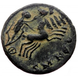 Divus Constantine I (Died 337) Æ Follis (Bronze, 15mm, 1.73g) Cyzicus, before 340.