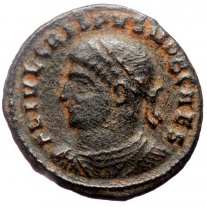 Constantine II (317-337) AE Follis (Bronze, 2.57g, 19mm) Thesalonica