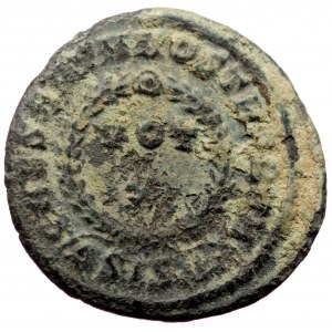 Constantine II (Caesar, 316-337) AE Follis (Bronze, 19mm, 3.30g) Siscia, 321-324.