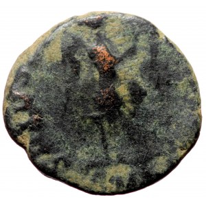 Aelia Eudoxia (Augusta, 400-404) AE centenionalis (Bronze, 2.00g, 14mm)