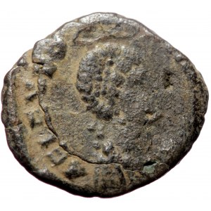 Aelia Eudoxia (Augusta, 400-404) AE centenionalis (Bronze, 16mm, 2.15g) Antioch, 401-403.