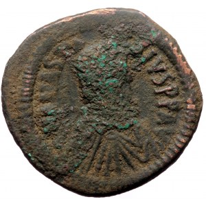 Anastasius I (491-518) AE follis (Bronze, 18.52g, 35mm) Constantinople