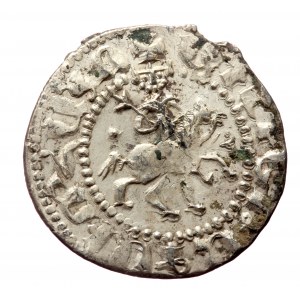 Armenia, Cilician Armenia, Royal, Oshin (1308-1320) AR Tram (Silver, 21mm, 2.50g)