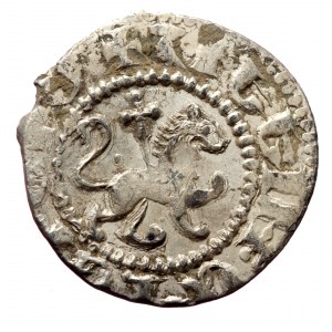 Armenia, Cilician Armenia, Royal, Oshin (1308-1320) AR Tram (Silver, 21mm, 2.50g)