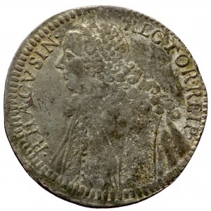Croatia, Republic of Ragusa (Dubrovnik) AR Tallero (Silver, 24.62g, 45mm), 1764, GB