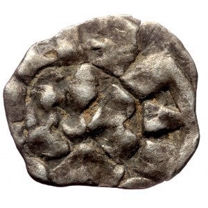 Italy, Lucca Henry III-V (1039-1125) AR denaro (Silver, 0.81g, 16mm)