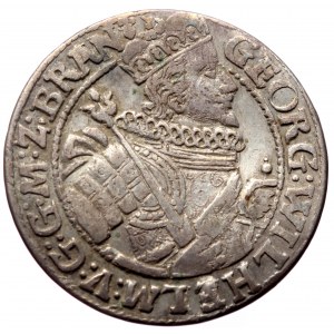 Germany, Brandenburg-Prussia. Georg Wilhelm (1619-1640) AR Ort (Silver, 6.33g, 30mm) 1622 Königsberg.