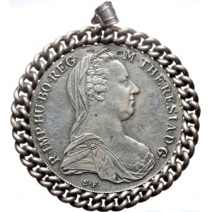 Austria, Vienna, Maria Theresia (1740-1780) 1 AR Thaler (Silver, 39.64g, 50mm) 1780