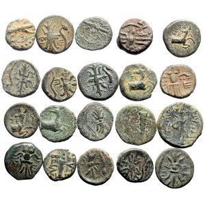 20 Greek AE coins (Bronze, 44.50g)
