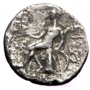 Seleucid Kingdom in Syria, Antiochos VI Dionysos (144-142 BC), AR drachm (Silver, 16,6 mm, 3,40 g), uncertain mint.