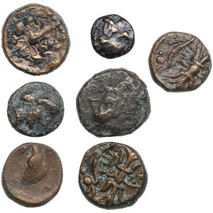 Greek Æ coins 7-14mm (7)