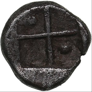 Cimmerian Bosporus, Panticapaeum (Pantikapaion) AR Hemiobol Circa 470-460 BC