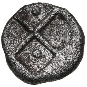 Cimmerian Bosporus, Panticapaeum (Pantikapaion) AR Hemiobol Circa 470-460 BC