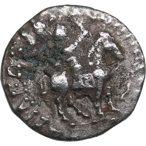 Indo-Skythians. AR Drachm. Azes. Circa 58-12 BC.