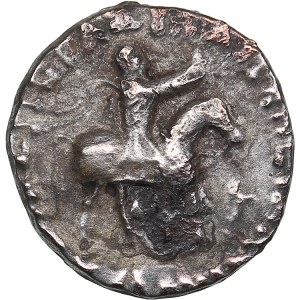 Indo-Skythians. AR Drachm. Azes. Circa 58-12 BC.