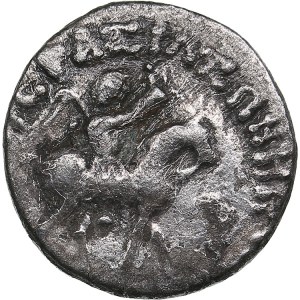 Indo-Skythians. AR Drachm. Azes. Circa 58-12 BC.