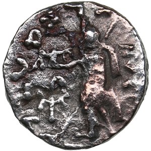 Indo-Skythians. AR Drachm. Azes. Circa 58-12 BC.