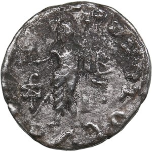 Indo-Skythians. AR Drachm. Azes. Circa 58-12 BC.