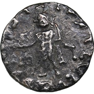 Indo-Skythians. AR Drachm. Azes. Circa 58-12 BC.