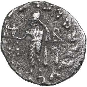 Indo-Skythians. AR Drachm. Azes. Circa 58-12 BC.