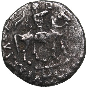 Indo-Skythians. AR Drachm. Azes. Circa 58-12 BC.