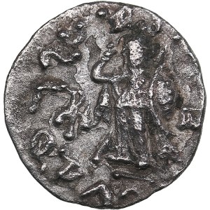 Indo-Skythians. AR Drachm. Azes. Circa 58-12 BC.